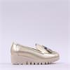 Wonders Fly Tassle Slip On Wedge - Gold